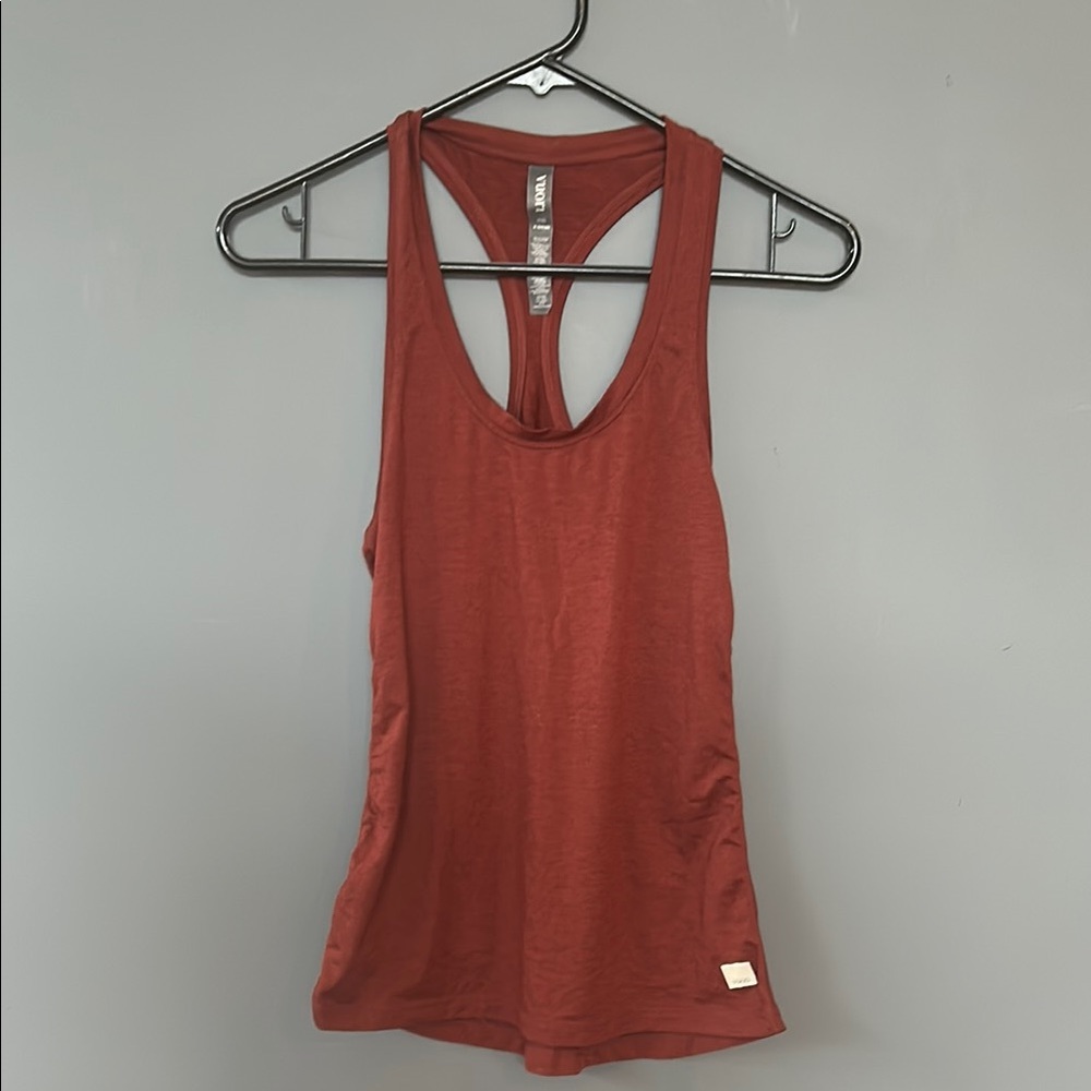 Women's Rust and dusty pink Tank Tops Vouri. XS
